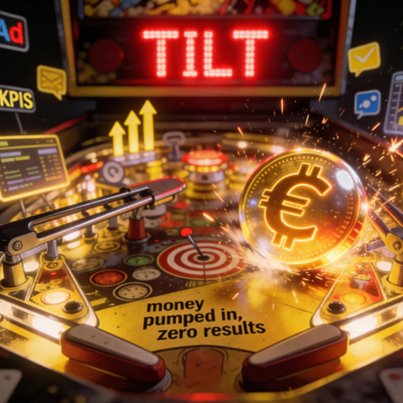 Speel je marketing als een flipperkast vol gelukstreffers, of schiet je doelbewust naar de winst?